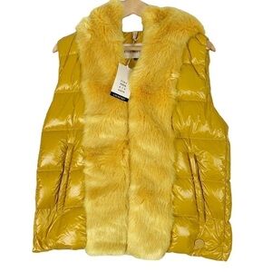 Geospirit  Down Puffer Vest Size US 6 NEW